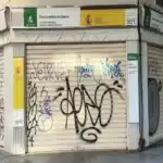 Facha de la Oficina del SEPE y el Servicio Andaluz de Empleo